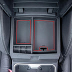 JKCOVER OEM Fit 2024 2025 2026 Tacoma Center Console Organizer Tray Compatible with 2024 2025 2026 Toyota Tacoma(4th Gen) Accessories ABS Plastic Storage Box（Patented Design）