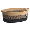Dog Toy Basket, Woven Storage Baskets for Dog Cat Organizer, Baby Boy Shower Gifts Basket for Bathroom, Nursery Toy Baskets S