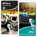 FIILINES Dash Cover for 2014-2023 Jeep Cherokee, Dashboard Mat Accessories Dash Cover Sunshade Nonslip Mesh Protector No Glar