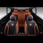 FLORICH Leather Seat Covers, Seat Covers Full Set, Car Seat Protectors 5 Seats,Automotive Seat Covers Fit for Most Cars Truck