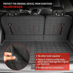 Floor Mats Compatible with 2018-2023 (Fit 2024 Traverse Limited) Chevrolet Traverse Cargo Liner Mat Back Seat Cover 7 Seat 2023 Chevy Traverse Accessories (Trunk Mat+Backrest Mats+Floor Mats)