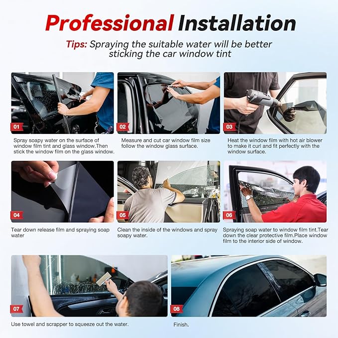 Vepagoo Ceramic Car Window Tint Film 35% VLT, 20" x100FT