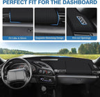 FIILINES Dash Cover for Chevrolet Camaro 1996-1993 Dashboard Mat, Accessories Dash Cover Sunshade Nonslip Mesh Protector No G