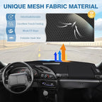 FIILINES Dash Cover for Chevrolet Camaro 1996-1993 Dashboard Mat, Accessories Dash Cover Sunshade Nonslip Mesh Protector No G