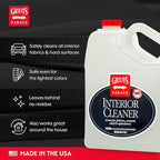 Griot's Garage Interior Cleaner Spray for Car Seats, Carpet, Upholstery Fabric, Floor Mat, Vinyl, Dashboard, Ideal for Truck,