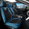 Coverado Car Seat Cover Winter, Front Seat Cover, 2PCS Car Seat Protector, Seat Covers for Cars, Breathable Faux Leather Car 
