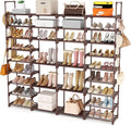 ROJASOP Large Shoe Rack Organizer for Entryway Closet 64-68 Pairs 9-Tier Heavy Duty Tall Garage Shoe Rack Shoe Shelf Shoes St