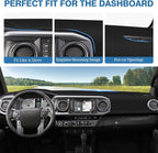 FIILINES Dash Cover for Toyota Tacoma 2016-2023 Accessories Dashboard Mat Dash Cover for Tacoma Accessories Sunshade Nonslip 