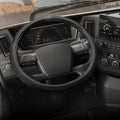 Cat® BigGrip Faux Black Leather Semi Truck Steering Wheel Cover, Fits RV and Big Rig Trucker, Steering Wheel Cover for Trucks 18 Wheeler - X-Large 17.5" - 18" Inches