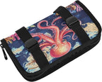 Car Tissue Holder Car Visor Organizer Tissue Box Holder for Car Sun Visor Organizer with Car Vehicle Accessories Essentials Interior for Women Men Blue Octopus Map Compass Coral