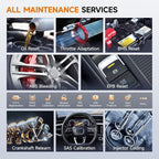 FOXWELL NT710 fit for Mercedes-Benz OBD2 Scanner, Full System Diagnostic Scan Tool, Bidirectional Control, All Free Resets