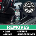 Chemical Guys Total Interior Cleaner and Protectant, New Car Smell, (Safe for Cars, Trucks, SUVs, Jeeps, RVs & More) Extra La