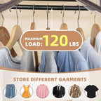 STORAGE MANIAC 2-Pack Hanging Garment Bag Zipper Cover with Sealed Clear Window, Long Garment Cover for Closet Storage Wardro