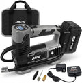 JACO 20V Cordless Tire Inflator Portable Air Compressor Pump | with 3.0Ah Max Li-Ion Rechargable Battery