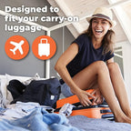 Beeyond Compression Packing Cubes Set - 6 Pieces for Travel and Luggage Organization, Includes Large & Small Cubes, Accessori