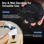 199 PCS 3 Inch Wet Dry Sanding Disc, GOH DODD Headlight Restoration Kit Drill Polishing Kit Sanding Attachment Hook Loop Sand