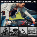 Jump Starter, 1600A 4 in 1 Function Battery Jumper Starter Portable Up to 8.5L Gas & 5.0L Diesel Engines 12V Jump Box