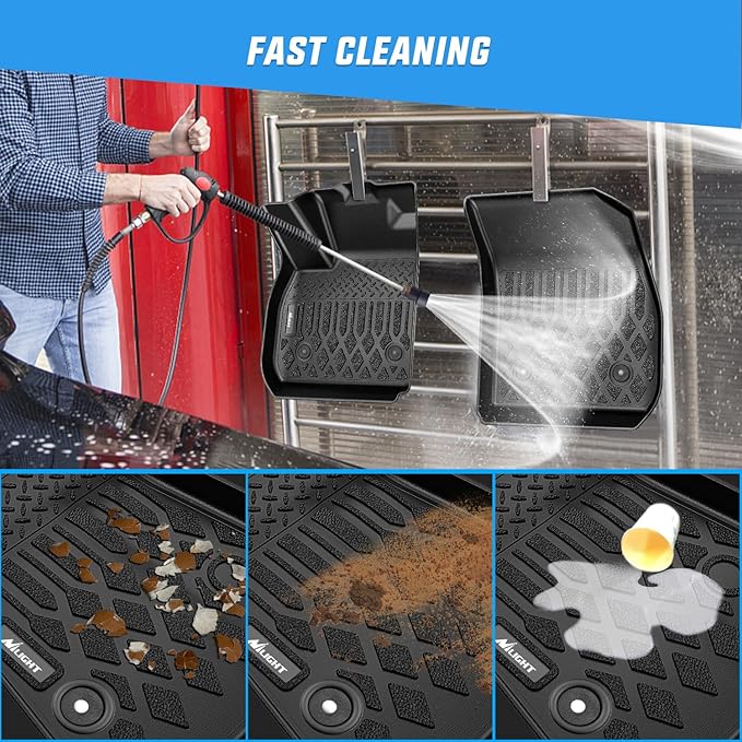 Nilight TPE Floor Mats for Buick Envision 2021 2022 2023 2024 2025 2026 All Weather Custom Fit Heavy Duty Floor Liners