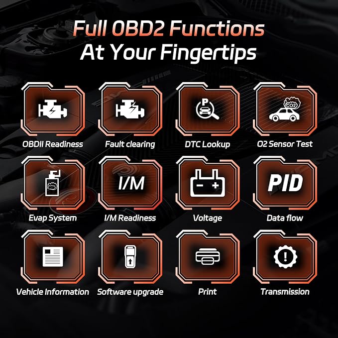 KONNWEI OBD2 Scanner Fit for BMW Mini, Battery Registration & Reset Tool for BMW Mini, Car Scanner Diagnostic Tool, Code Reader