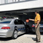 LED Stop Sign Parking Assistant for Garage with Flashing Signal