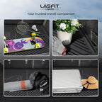 LASFIT Trunk Mat for Lincoln Corsair 2026 2025 2024 2023 2022 2021 2020, All Weather TPE Cargo Mats Custom Fit Cargo Liner Front & Rear Trunk Liner, Black, Easy to Clean