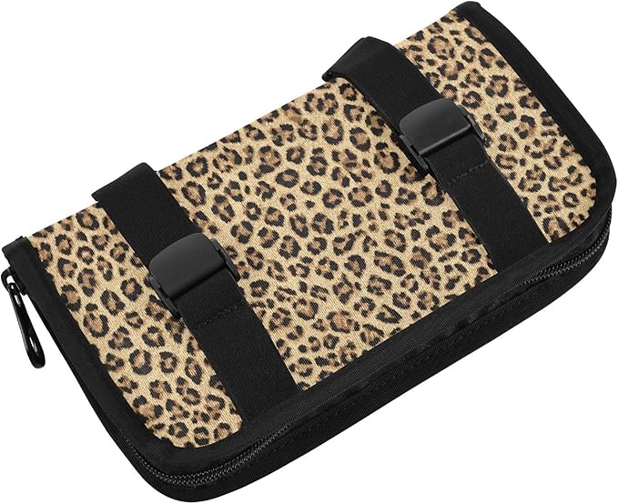 Car Tissue Holder Car Visor Organizer Tissue Box Holder for Car Sun Visor Organizer with Car Vehicle Accessories Essentials Interior for Women Men Classical Leopard Print