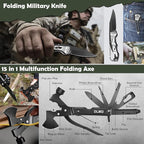 320 PCS Survival Kits First Aid Kit, Gifts for Men Christmas Him Dad, Survival Gear and Equipment with Tactical Molle Pouch f