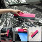 NEWISHTOOL Vinyl Wrap Squeegee for Vinyl, Big Size Wallpaper Smoothing Squeegee, 3 Pack 25CM Decals Squeegee with Ruler & Micro Suede Felt Edge for Sign Making Graphic Window Tint Film Application