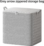 Clothes Storage Bag, Non-Woven Clothes Quilt Foldable Storage Bag, Multipurpose Large Capacity Lightweight Portable Wardrobe 