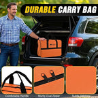 Nilight Car Emergency Kit with Jumper Cable Air Compressor Tire Repair Essential Tools First Aid Alligator Connector Electric