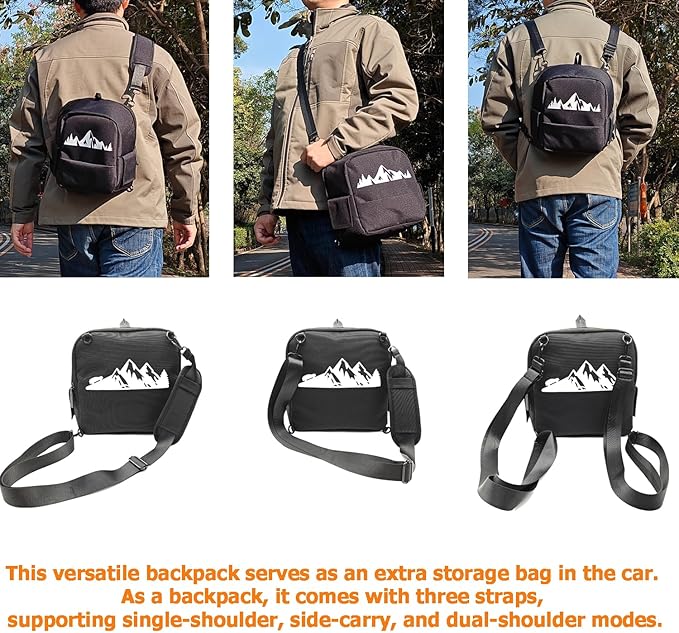 Trunk Upgrade, Trunk Organizer Pocket Multifunction Backpack, Trunk Cubby Storage bag, Cargo side pocket For Toyota Rav4 2025