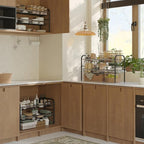 NETEL Under Sink Organizers and Storage, 2 Tier Expandable Under Cabinet Organizer Shelf with 8 Baskets, Expandable Shelf for