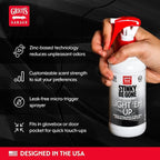 Griot's Garage Stinky-Be-Gone Light 'Em Up Air Freshener Spray – Odor Remover for Cars, Trucks, and SUVs on Carpets, Floor Ma