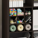 Furinno Cubicle Cube Insert, 9-Compartment Cube Organizer, Shelf Dividers, Fits into Furinno Extra Thick Cubes, for Organizer
