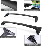 Autekcomma Roof Rack Cross Bars for Toyota RAV4 2019-2025 (Not Fit 2024 LE/Adventure/TRD Off-Road/Hybrid Woodland Edition). Anti-Theft Lock Mechanism Black Matte Aluminum Anti-Corrosion Crossbars