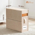 12Pack Sheet Organizers and Storage - King/Queen Size Sheet Storage Organizer with Window, Foldable & Dustproof Sheet Organiz