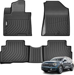 VIWIK Floor Mats Fit for Kia Sportage 2023 2024 Only Hybrid, Car Mats All Weather Custom Floor Liners Full Set 1st 2nd Row Front & Rear, 2023 2024 Sportage Only Hybrid TPE Odorless Non-Slip