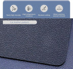 leechio 1 PC Car Dashboard Non Slip Mat, Universal Dash Rubber Pad, Lengthen High Temperature Resistant Central Control Instr