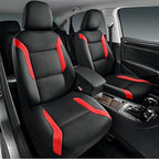 Skechers Memory Foam Car Seat Covers, Air Cool Mesh Thick Seat Covers, Car Seat Covers Front Seats Airbag Compatible, Automot
