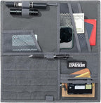 EXCELLENT ELITE SPANKER Tactical Visor Panel Organizer for Pickup F150 Large Molle Vehicle Sun Visor Holder Car Sunshade Storage Pouch