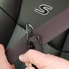 StatGear T3 Tactical Auto Rescue Tool - Folding Rescue Knife, Glass Window Breaker, Seatbelt Cutter, Molded Grips, LED Light,
