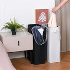 efluky Slim Laundry Basket, Narrow Laundry Hamper with Handles, Collapsible Dirty Clothes Hamper, Tall Laundry Bin for Laundr