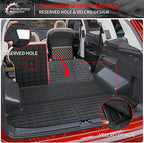 Floor Mats Compatible with 2023 2024 2025 2026 Kia Sportage Cargo Mat Cargo Liner TPE All Weather Back Seat Cover Protector 2025 Sportage Accessories (Trunk Mat+Backrest Mats+Floor Mats)