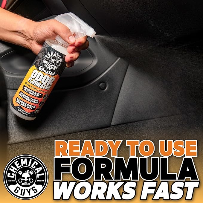Chemical Guys SPI2321603 Ghosted Complete Interior Vehicle Odor Eliminator, Great for Cars, Trucks, SUVs, RVs, Home, Office &