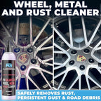 Grand Slam 5-Pack - Waterless Car Wash Detailing Spray, Tire Shine Gel, Scratch Remover, Wheel Metal Rust Cleaner, Interior C