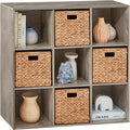 Best Choice Products 9-Cube Storage Organizer, 11in Shelf Opening, Bookcase, Display Shelf, Customizable w/ 3 Removable Back 