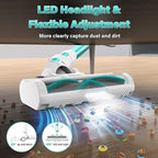 Tikom V500 Cordless Vacuum Cleaner for Home, 40000Pa/450W Stick Vacuum with LED Touch Screen, Charging Wall Dock, Anti-Tangle