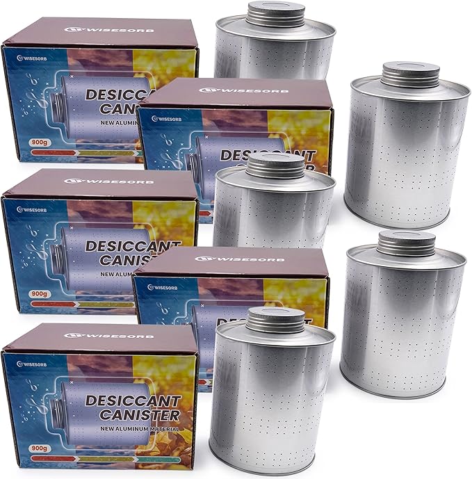 900 Gram 5 Pack Dehumidifiers for Home, Rechargeable Gun Safe Dehumidifier, Gun Safe Accessories 2 LBS Dehumidifier for Basem