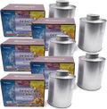 900 Gram 5 Pack Dehumidifiers for Home, Rechargeable Gun Safe Dehumidifier, Gun Safe Accessories 2 LBS Dehumidifier for Basem