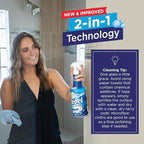 Clean-X REPEL Glass & Surface Cleaner 32 fl. oz. - Cleans & Repels water spots and dirt on glass, mirror, tile and multi surf